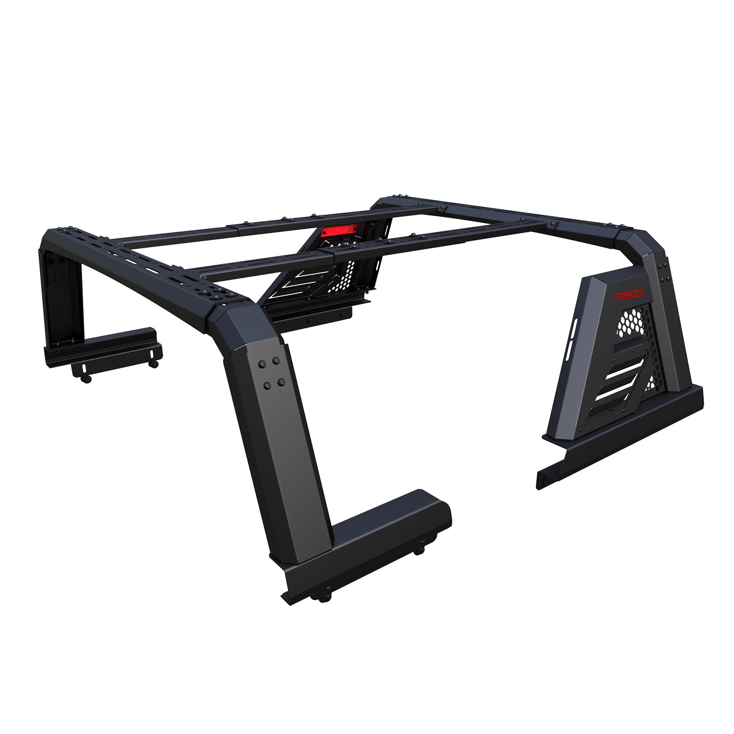 FENZA Bed Roll Bars w/ Ladder Rack, Tonneau Cover Support Compatible with Hilux, D-Max, NP-300, Ranger, BT-50