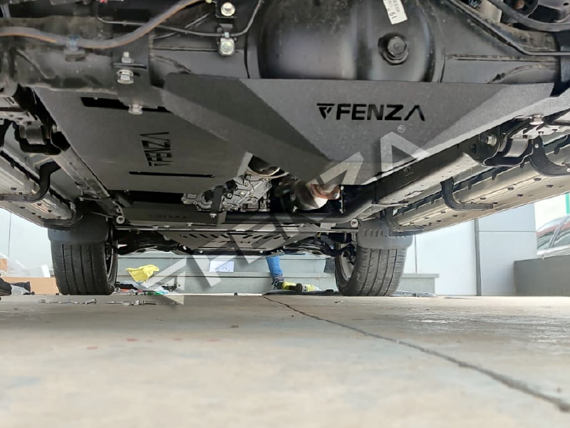 FENZA Steel Skid Bash Plates Underbody Compatible With Toyota Hilux 16-25