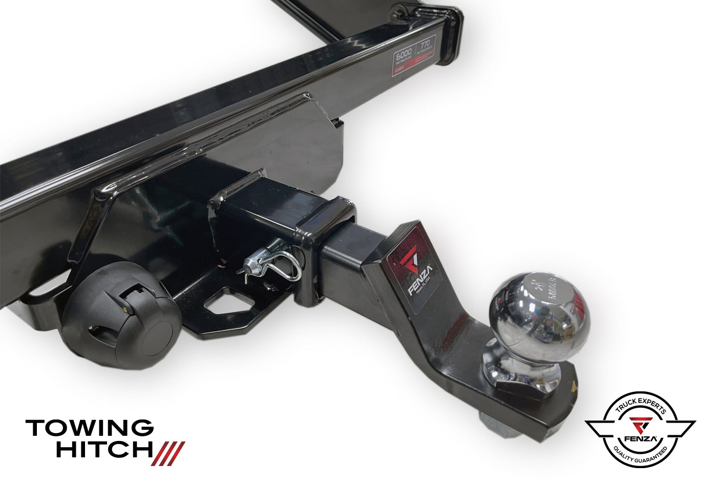 Towing Hitch Receiver 2" & Ball Mount Kit Compatible With Nissan Frontier 16+