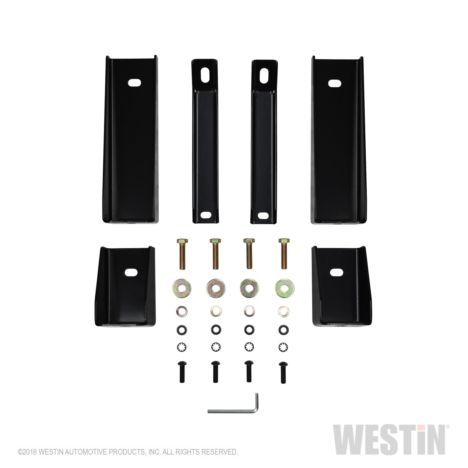 Westin 23-4130 E-Series 3 Round Nerf Step Bars Fits Sierra 1500 Silverado 1500