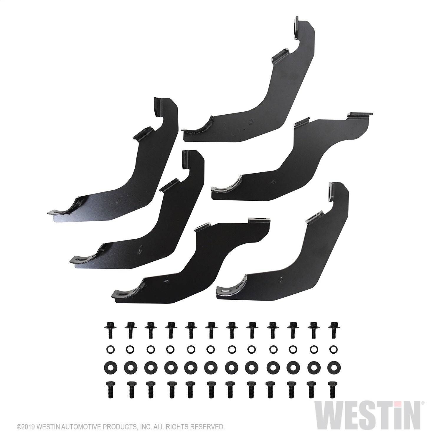 Westin 23-4150 E-Series 3 Round Nerf Step Bars Fits 19-21 Ranger