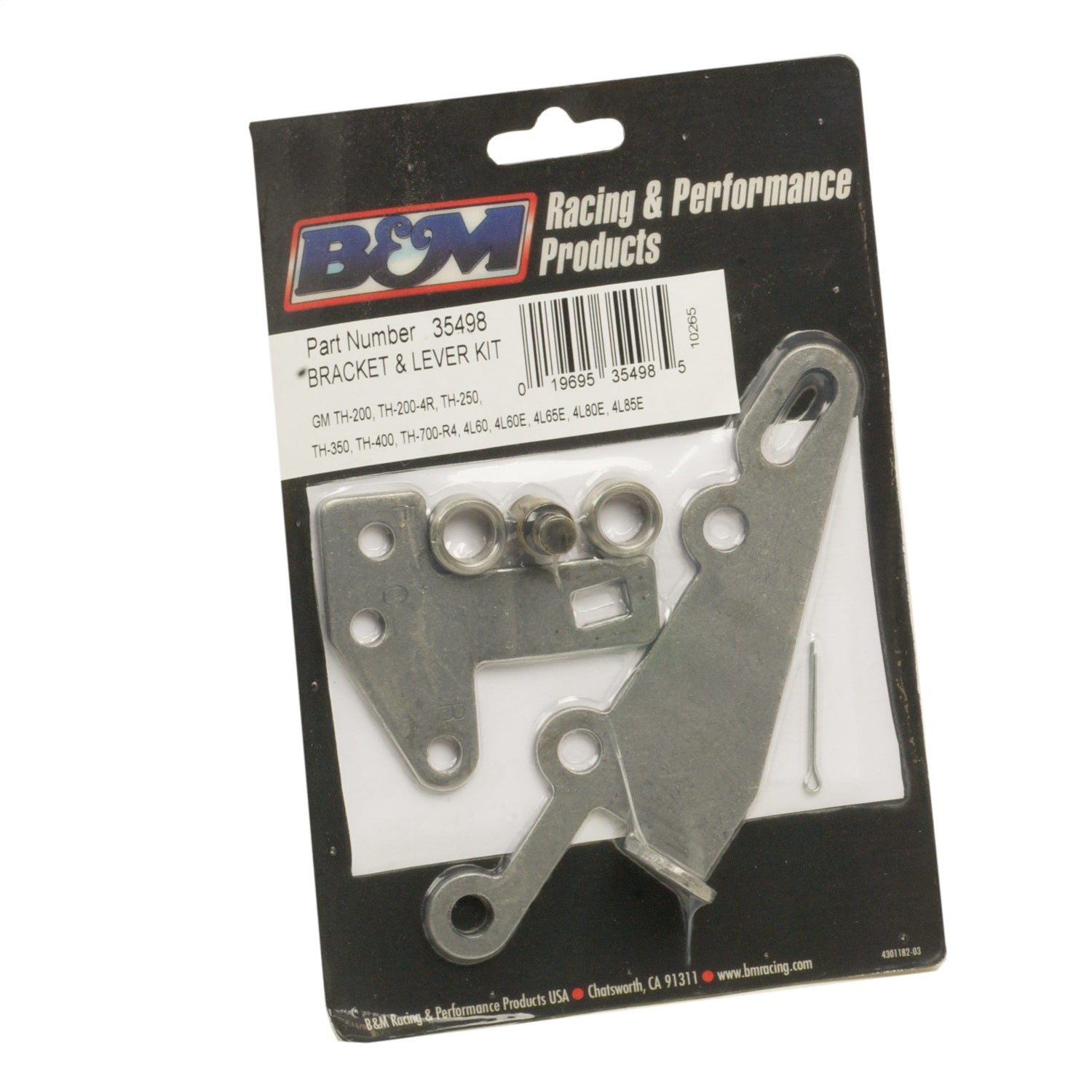 B&M 35498 Automatic Transmission Shift Bracket/Lever Kit