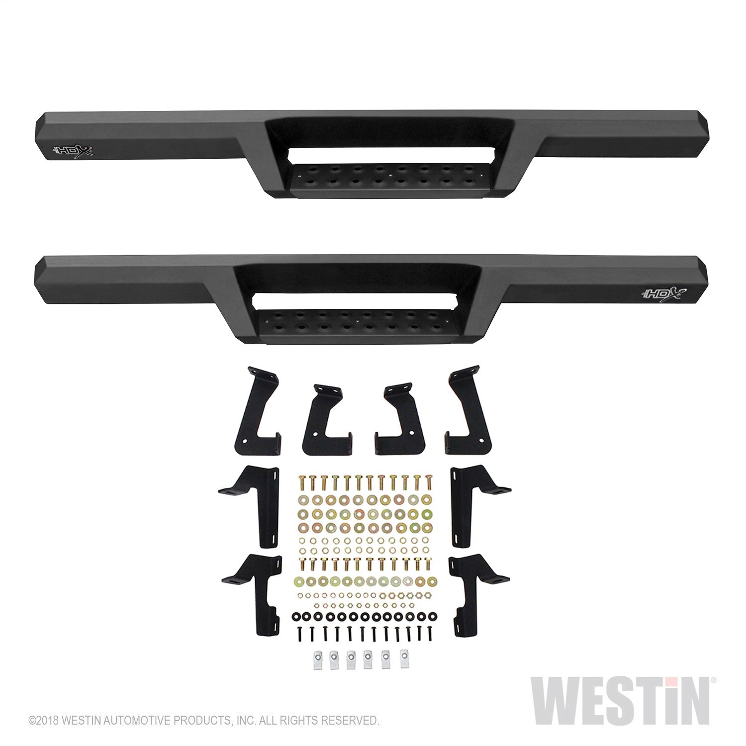 Westin 56-13315 HDX Drop Nerf Step Bars Fits 07-18 Wrangler (JK)