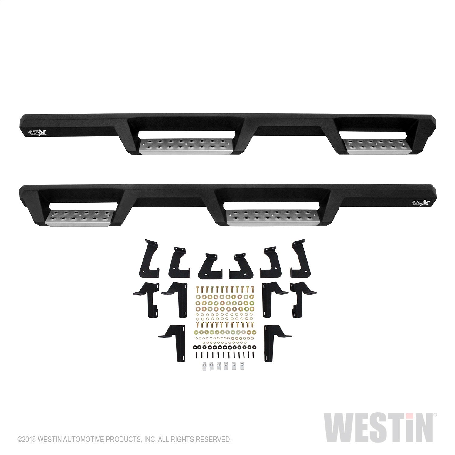 Westin 56-140652 HDX Stainless Drop Nerf Step Bars Fits 18-22 Wrangler (JL)