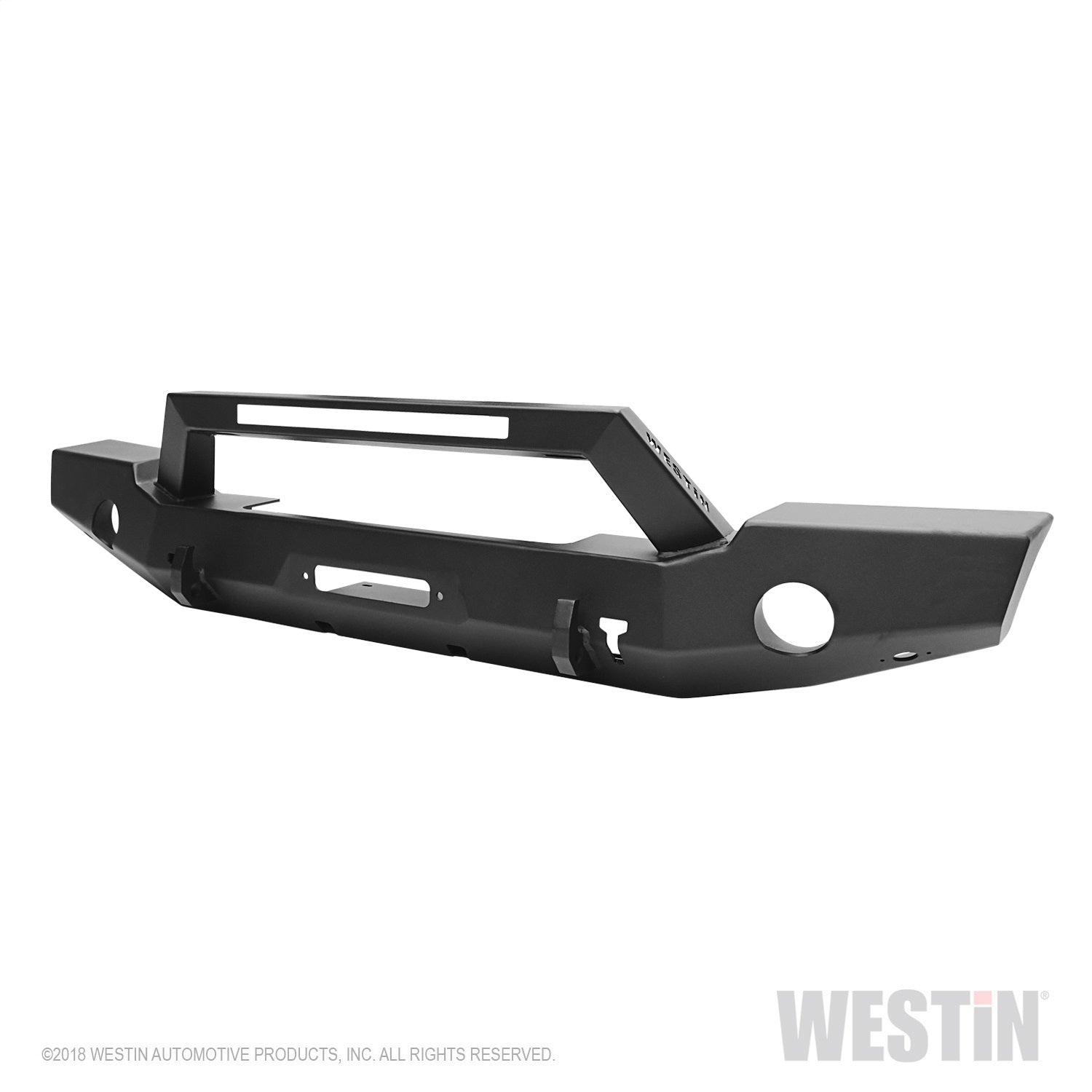 Westin 59-80125 WJ2 Full Width Front Bumper w/LED Light Bar Mount