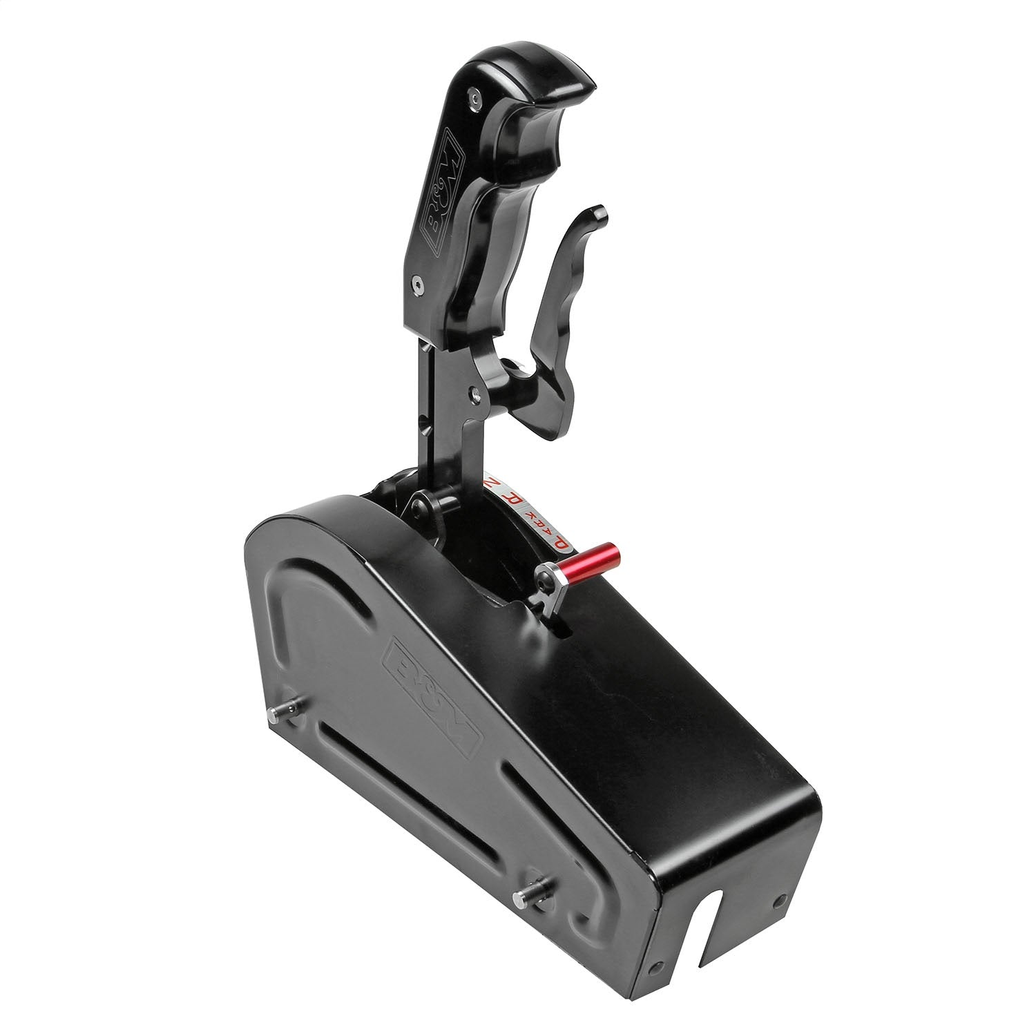 B&M 81052 Pro Stick Black Automatic Shifter with Stealth Magnum Grip