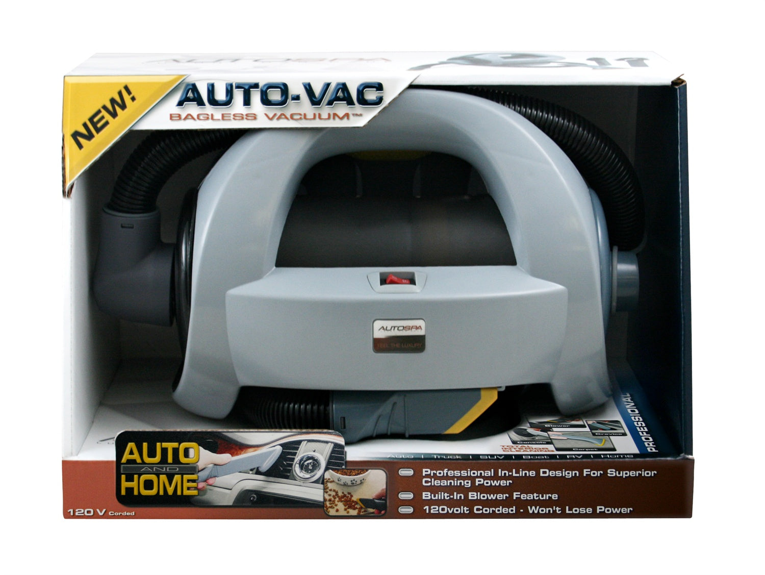 Carrand 94005AS Auto-Vac Bagless Vacuum